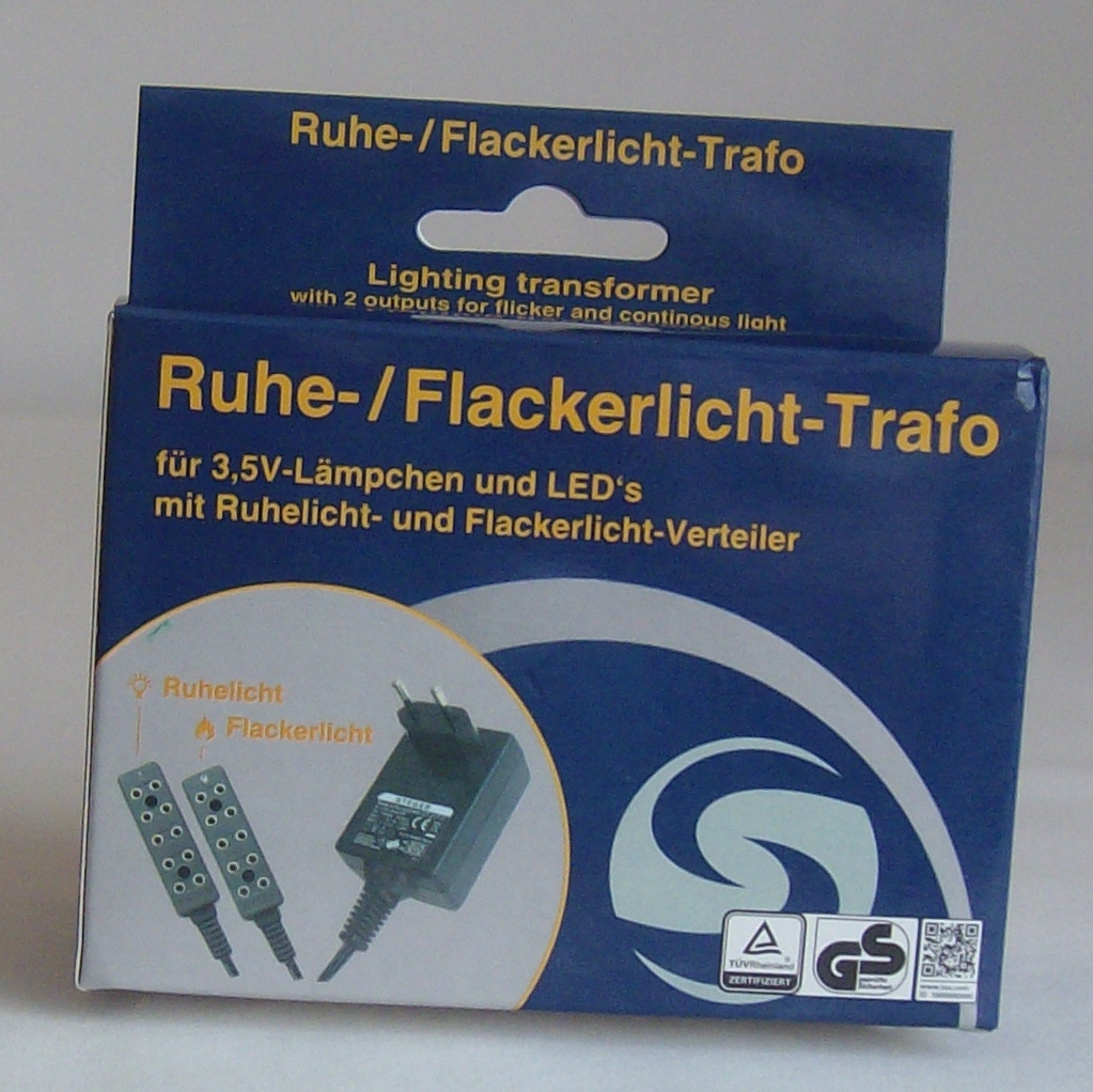 Flacker und Ruhelicht Trafo, Beleuchtungstrafo, Steger