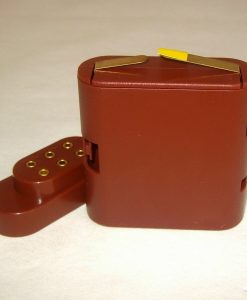Krippenzubehör Krippenelektrik Batteriebox mit Kappe Batteriehalter für Beleuchtung mit Schalter