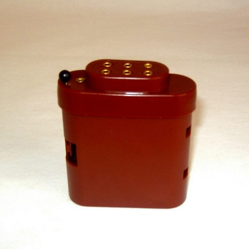 Krippenzubehör Krippenelektrik Batteriebox mit Kappe Batteriehalter für Beleuchtung mit Schalter – Bild 3