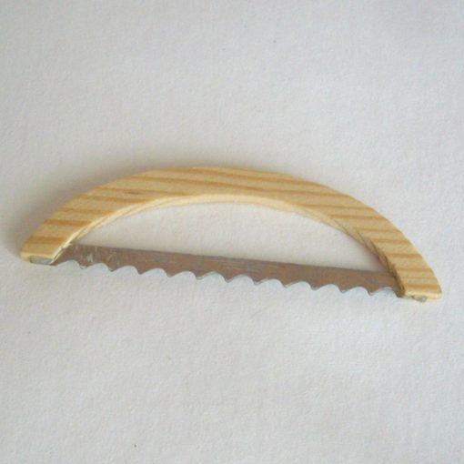 Krippenzubehör Bügelsäge, Säge, ca. 5,5 cm, Krippendeko, Mini-Garten, Modellbau