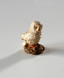 Krippenzubehör Minigarten weiße Eule Schneeeule 2,7 cmKrippenfiguren, Tierfiguren, Krippendeko, Mini-Garten, Modellbau,