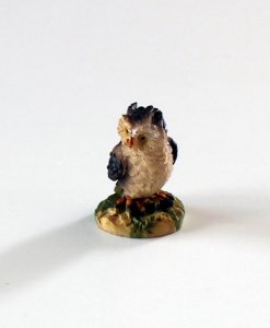 Krippenzubehör Minigarten Eule Nr.1 Krippenfiguren Zusatzfigur, Tierfigur, Mini-Garten, Modellbau,