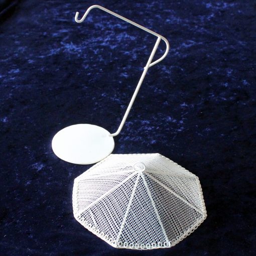 Wichtelzubehör, Mini-Garten Sonnenschirm Sonnenschutz 19 cm Höhe Wichtel, Minigarten Deko Gartenmöbel – Bild 2