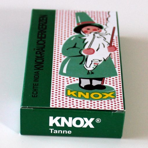 Knox Räucherkerzen Räucherkegel, Tannenduft, 24 Stück, Größe: 3cm