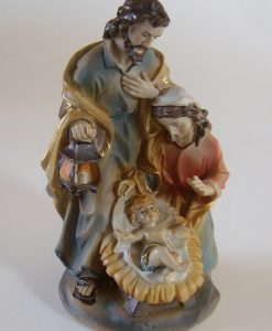 Krippenzubehör Krippenfiguren Krippenblock heilige Familie barock ca. 13,5 cm