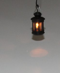 Krippenbeleuchtung Krippenzubehör Petroleumlampe, Laterne, Wandlampe,  Krippenelektrik, beleuchtet, ca. 5cm - Selfkant Krippen