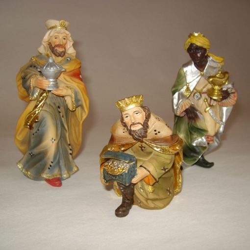 Krippenzubehör heiligen 3 Könige 11 cm Krippenfiguren Mathiaskrippe Zusatzfiguren Ersatzfiguren
