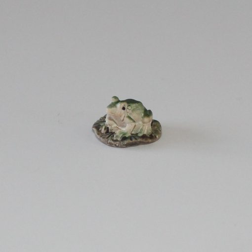 Krippenzubehör Krippenfiguren Frosch Laubfrosch Kröte Wichtelzubehör Mini-Garten Zusatzfigur Ersatzfigur Tierfigur Modellbau – Bild 2
