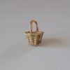 Krippenzubehör kleiner Korb mini Körbchen ca. 3 cm Höhe Krippendekoration Wichtel Wichtelzubehör Mini-Garten Puppenstube