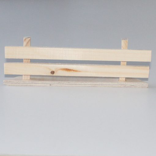Krippenzubehör Zaun Lattenzaun Wiesenzaun 17 cm Wichtelzubehör Krippendeko Minigarten – Bild 5