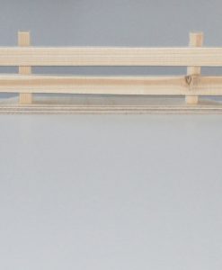 Krippenzubehör Zaun Lattenzaun Wiesenzaun 17 cm Wichtelzubehör Krippendeko Minigarten
