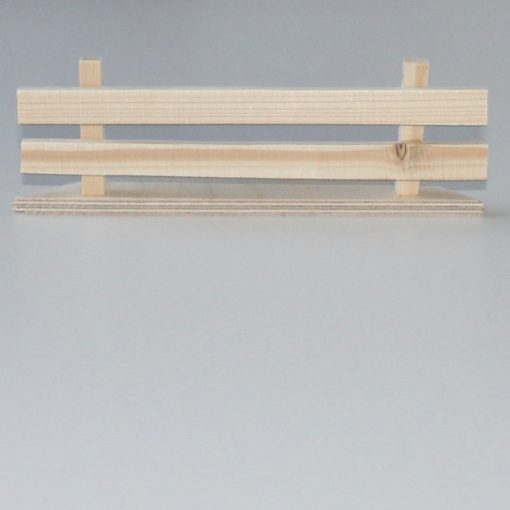 Krippenzubehör Zaun Lattenzaun Wiesenzaun 17 cm Wichtelzubehör Krippendeko Minigarten