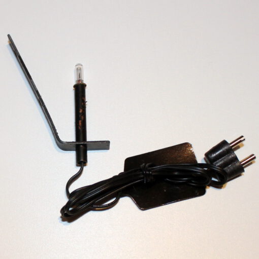 Krippenelektrik, Krippenzubehör, Glühdiode, Fackel mit Wandhalterung, Wandfackel mit Beleuchtung, Krippenbeleuchtung, Puppenhaus, – Bild 3