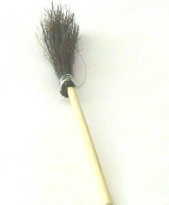 Krippenzubehör 15 cm Besen Wichtelzubehör Krippendekoration, Puppenstube, Mini-Garten