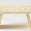 Krippenzubehör Bank Holzbank ca 7cm hell Wichtel Wichtelzubehör Puppenstube, Mini-Garten, Krippendekoration