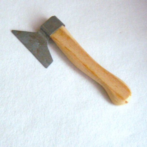 Krippenzubehör Axt Beil 4,5 cm Krippendekoration Werkzeug Mini-Garten Modellbau