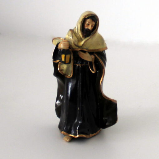 Krippenzubehör Krippenfigur Josef mit Laterne ca. 16 cm Ersatzfigur Krippendekoration