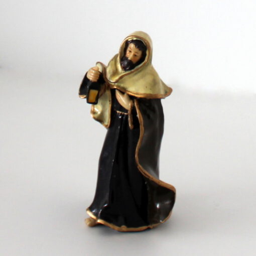 Krippenzubehör Krippenfigur Josef mit Laterne ca. 16 cm Ersatzfigur Krippendekoration – Bild 2