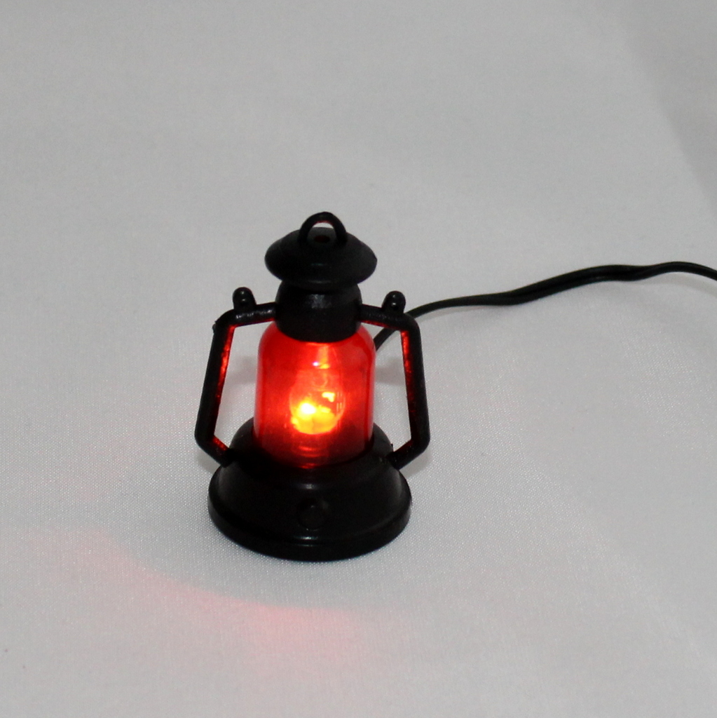 LED Ersatzbirne rot / weiß für die Krippenbeleuchtung