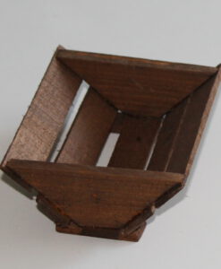 Krippenzubehör große Futterkrippe, Futterraufe, Barren für Jesuskind, Krippendekoration