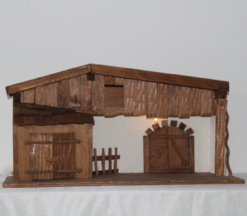 Weihnachtskrippe Krippe Krippenstall – Bild 2
